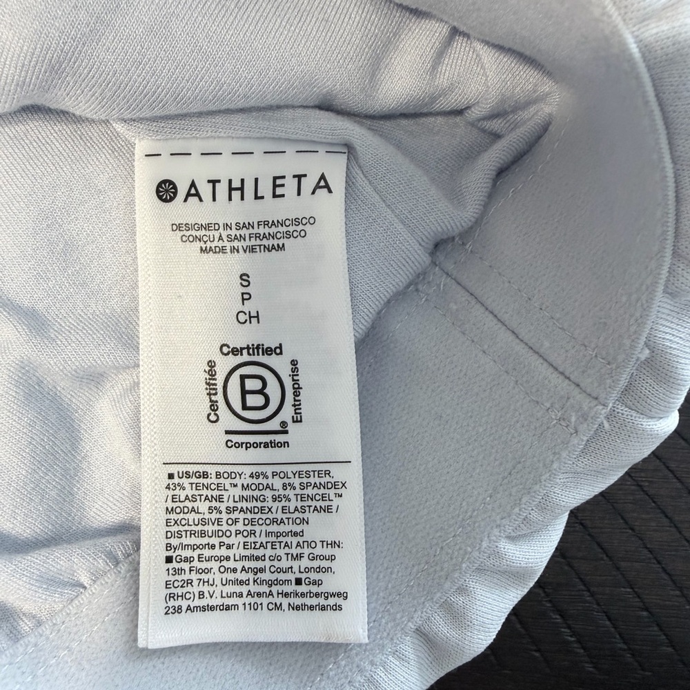 Athleta Women’s Seasoft Bubble Hem Hoodie-Size Small - Picture 6 of 6